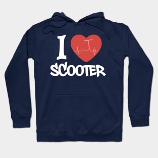 Freestyle Stunt scooter: I LOVE SCOOTER Hoodie